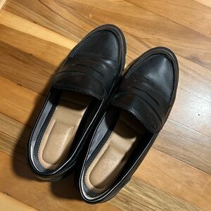 Crown Vintage Classic Black Women’s Chunky Loafers